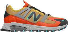 New Balance: Коричневые кроссовки 