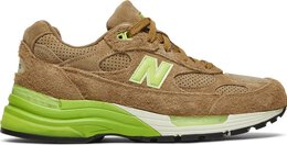 New Balance: Коричневые кроссовки 992