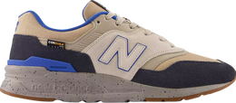 New Balance: Голубые кроссовки  997H