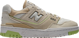 New Balance: Бежевые кроссовки  550