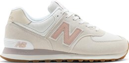 New Balance: Бежевые кроссовки  574