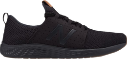 New Balance: Чёрные кроссовки  Fresh Foam