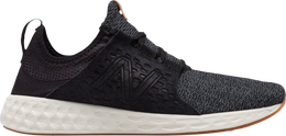 New Balance: Чёрные кроссовки  Fresh Foam