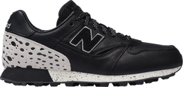 New Balance: Чёрные кроссовки 