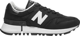 New Balance: Чёрные кроссовки  1300