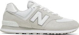 New Balance: Серые кроссовки  574