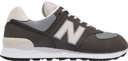 New Balance: Серые кроссовки  574