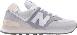 New Balance: Светлые кроссовки  574