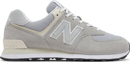 New Balance: Серые кроссовки  574