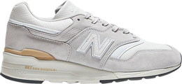 New Balance: Серые кроссовки  997