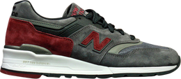 New Balance: Серые кроссовки  997