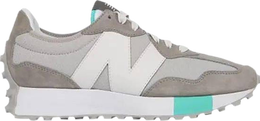 New Balance: Голубые кроссовки  327