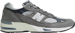 New Balance: Серые кроссовки  991