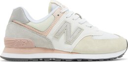 New Balance: Розовые кроссовки  574