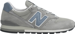 New Balance: Серые кроссовки  996