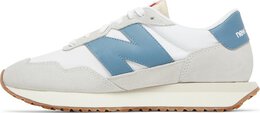 New Balance: Серые кроссовки 