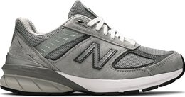 New Balance: Серые кроссовки 