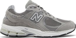 New Balance: Серые кроссовки 