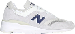 New Balance: Белые кроссовки  997