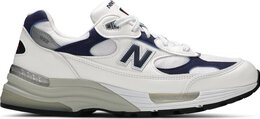 New Balance: Белые кроссовки  992