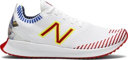 New Balance: Белые кроссовки  FuelCell