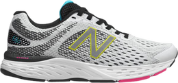 New Balance: Белые кроссовки 
