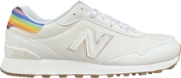 New Balance: Белые кроссовки  515