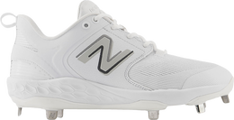 New Balance: Белые кеды Fresh Foam