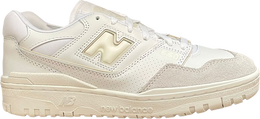 New Balance: Белые кроссовки  550