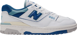 New Balance: Белые кроссовки  550