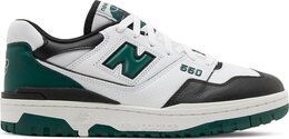 New Balance: Зелёные кроссовки  550