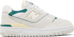 New Balance: Белые кроссовки  550