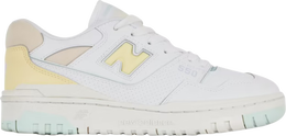 New Balance: Белые кроссовки  550