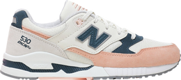 New Balance: Белые кроссовки  530