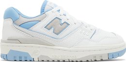 New Balance: Белые кроссовки  550