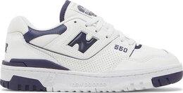 New Balance: Белые кроссовки  550