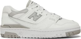 New Balance: Белые кроссовки  550