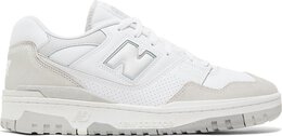 New Balance: Белые кроссовки  550