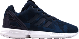 Adidas: Голубые кроссовки  ZX Flux