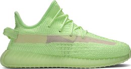 Adidas: Зелёные кроссовки  Yeezy Boost 350 v2