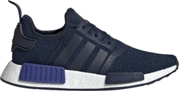 Adidas: Синие кроссовки  NMD_R1 J