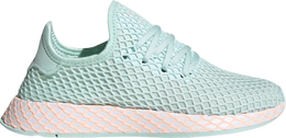 Adidas: Оранжевые кроссовки  Deerupt