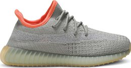 Adidas: Зелёные кроссовки  Yeezy Boost 350 v2