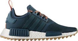 Adidas: Зелёные кроссовки  NMD_R1 Trail