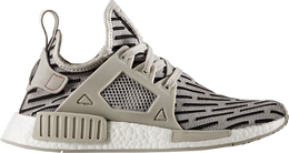 Adidas: Серые кроссовки  NMD XR1 Primeknit