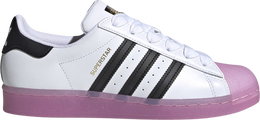 Adidas: Фиолетовые кроссовки  Superstar