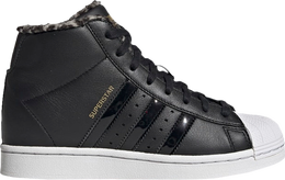 Adidas: Чёрные кроссовки  Superstar Up