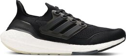 Adidas: Чёрные кроссовки  Ultraboost 21