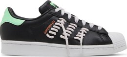 Adidas: Чёрные кроссовки  Superstar