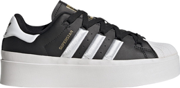 Adidas: Чёрные кроссовки  Superstar